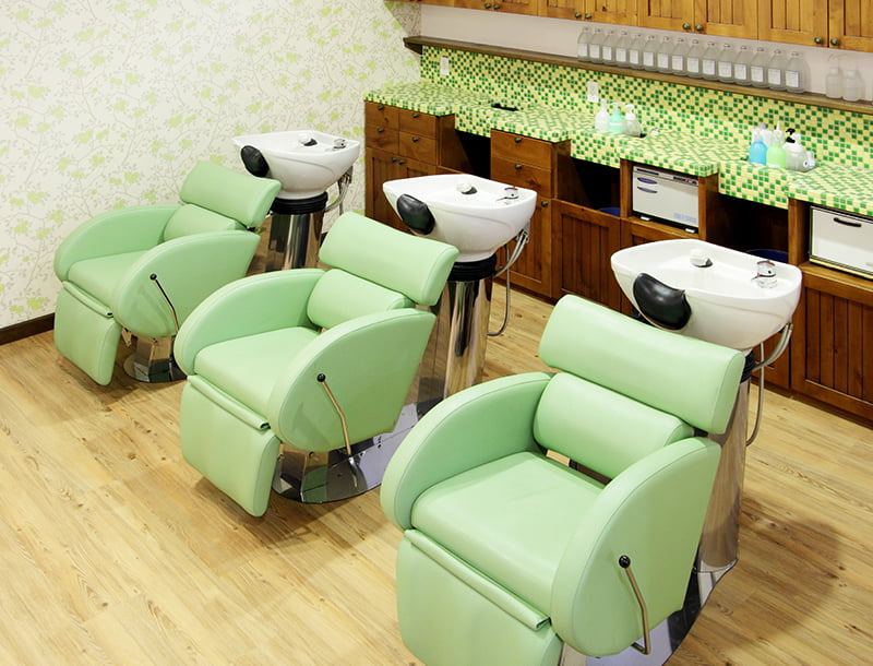 シャンプー&スパブース